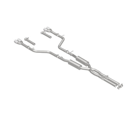 Cat-Back MagnaFlow, SS, 2,5 po, embout arrière divisé en quatre parties de 3,5 po, Dodge Challenger R/T 5,7 L 2015