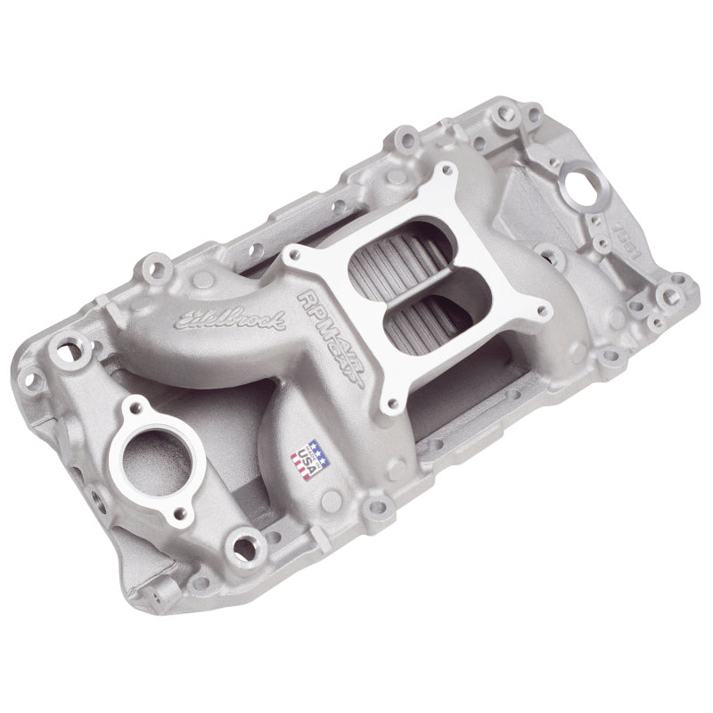 Collecteur d'air à entrefer Edelbrock B/B Chevy O-Port RPM