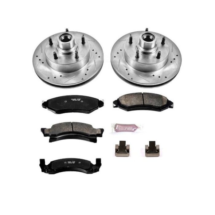 Kit de freins sport Power Stop Z23 Evolution avant pour Ford E-150 1986