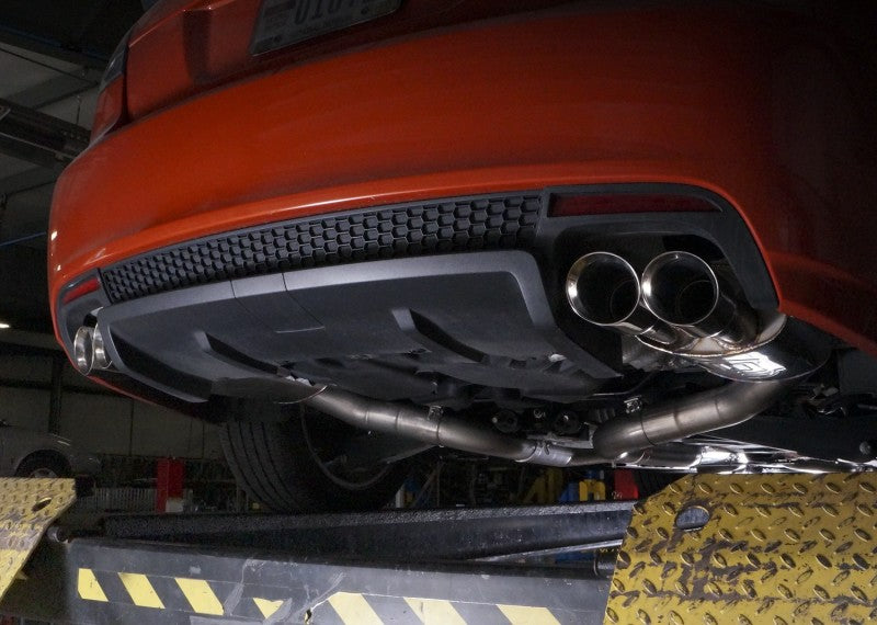 Silencieux à chambre turbo X-Pipe 3 pouces avec système Catback 2008-09 Pontiac G8 GT en acier inoxydable, embouts de 3,5 pouces