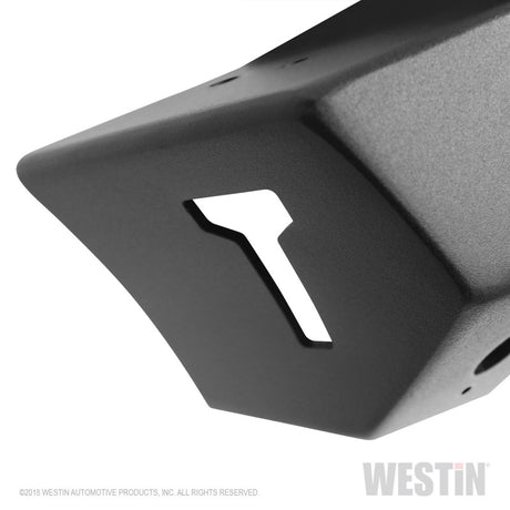 Pare-chocs avant Westin 18-19 Jeep Wrangler JL Stubby - Noir texturé