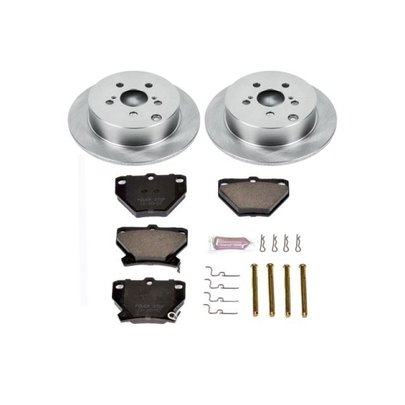 Kit de freins arrière Power Stop Autospecialty pour Pontiac Vibe 03-06