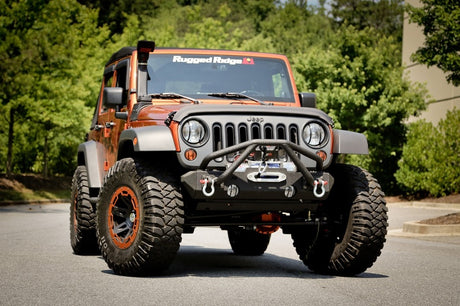 Rugged Ridge Double X Striker Noir 76-86 Jeep CJ 87-18 Jeep Wrangler
