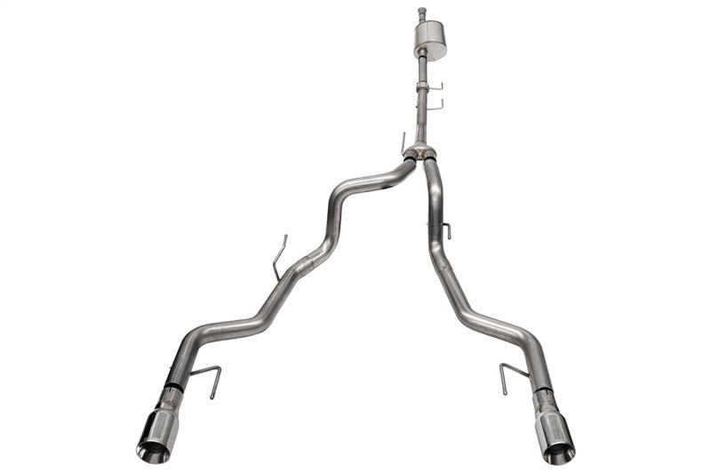 Corsa 2021-2023 Ford F-150 SuperCrew/caisse de 5,5 pieds 3,5 L V6 Sport Cat-Back double sortie arrière-poli