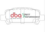 Plaquettes de frein arrière DBA 02-03 Subaru WRX SP500