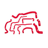 Kit de durites en silicone rouge Mishimoto 99-05 Volkswagen Golf 1.8T