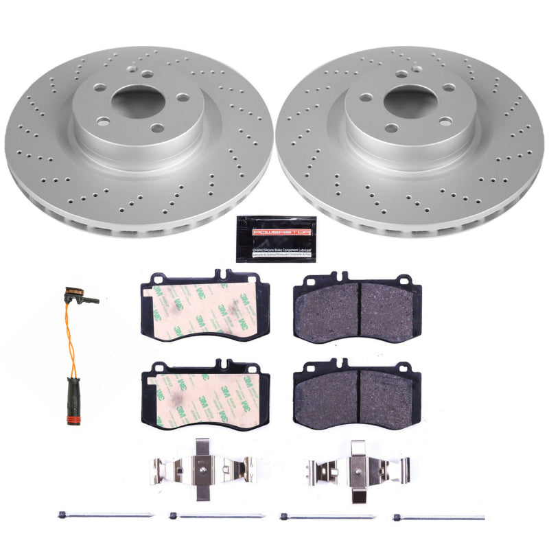 Kit de freins avant Euro-Stop Power Stop 10-16 pour Mercedes-Benz E350