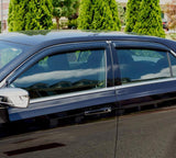 Déflecteurs de fenêtre à montage extérieur AVS 15-18 Chrysler 200 Ventvisor 4 pièces - Fumé
