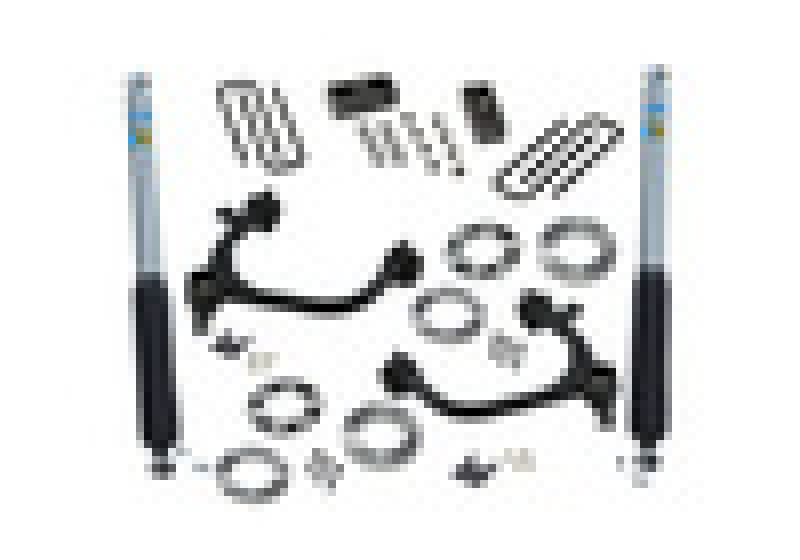 Kit de levage GM Superlift 19-20 Chevy Silverado 1500 (nouvelle carrosserie) 3 pouces 2WD et 4WD avec amortisseurs Bilstein