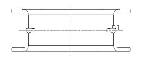 Jeu de roulements principaux ACL Ford 221/255/260/289/302 Windsor/Windsor 5.0L taille standard avec jeu d'huile supplémentaire