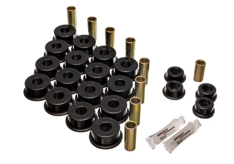 Ensemble de bagues de bras de suspension arrière noires pour Toyota Celica 78-85 Energy Suspension (GTS 8-3112)