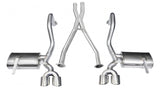 Corsa 97-04 Chevrolet Corvette C5 Z06 5.7L V8 poli Xtreme Cat-Back + échappement XO