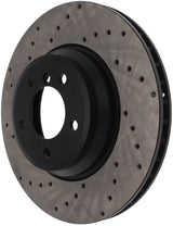 Rotor avant droit percé en croix StopTech 07-10 BMW 335i
