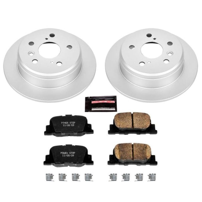 Kit de freins arrière Power Stop 00-01 Lexus ES300 Z17 Evolution Geomet avec revêtement