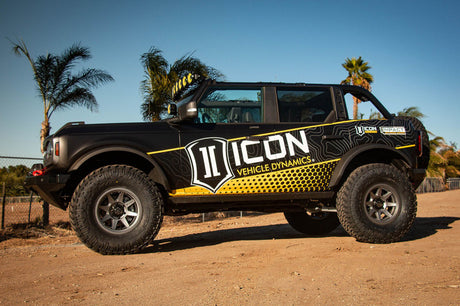 Kit de liaison réglable supérieure arrière ICON 2021+ Ford Bronco Billet