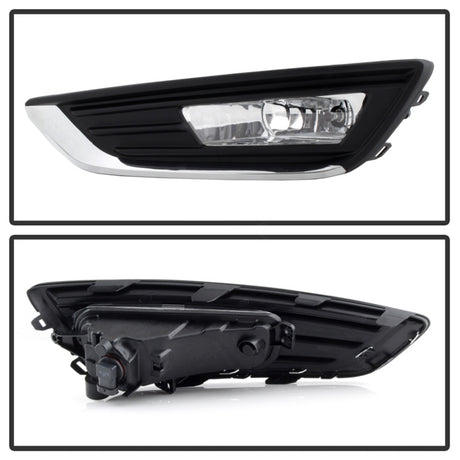 Feux antibrouillard Spyder OEM avec interrupteur pour Ford Focus 2015-2016 - Transparent FL-FF2015-C