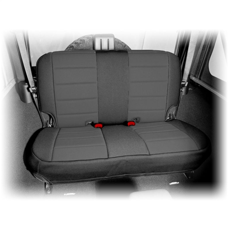 Housse de siège arrière en néoprène Rugged Ridge 07-18 Jeep Wrangler JK