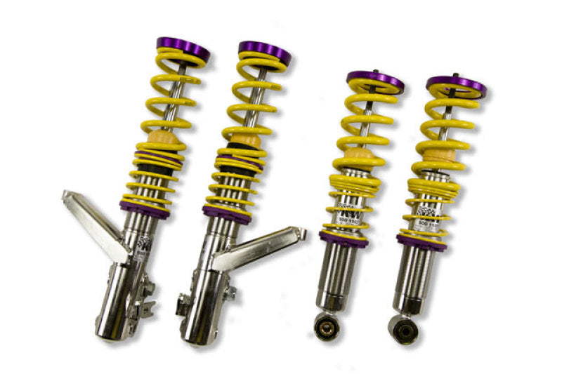Kit de suspension à ressorts KW V1 Honda Civic (sauf hybride) avec boulon de montage inférieur de jambe de force avant de 14 mm (0,55)