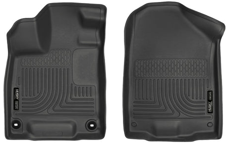 Revêtements de sol avant noirs Husky Liners 2017 Honda Ridgeline WeatherBeater
