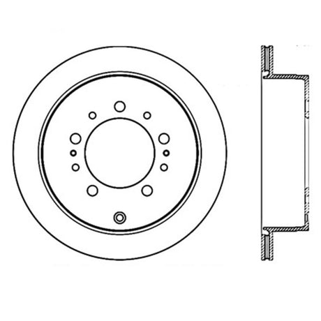 Disque de frein sport fendu et percé StopTech