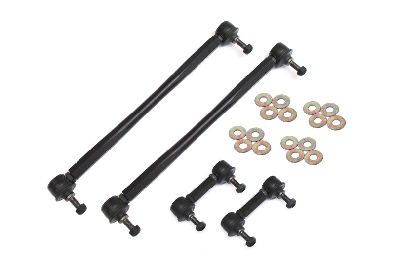 BMR 10-11 5th Gen Camaro Front and Rear Sway Bar End Link Kit - Black BMR Suspension