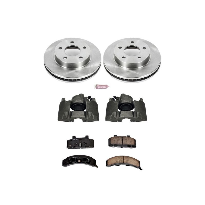 Kit de freins avant Autospecialty Power Stop 83-96 Buick Century avec étriers