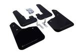 Bavette garde-boue Rally Armor 10-14 Subaru Legacy noire UR avec logo gris
