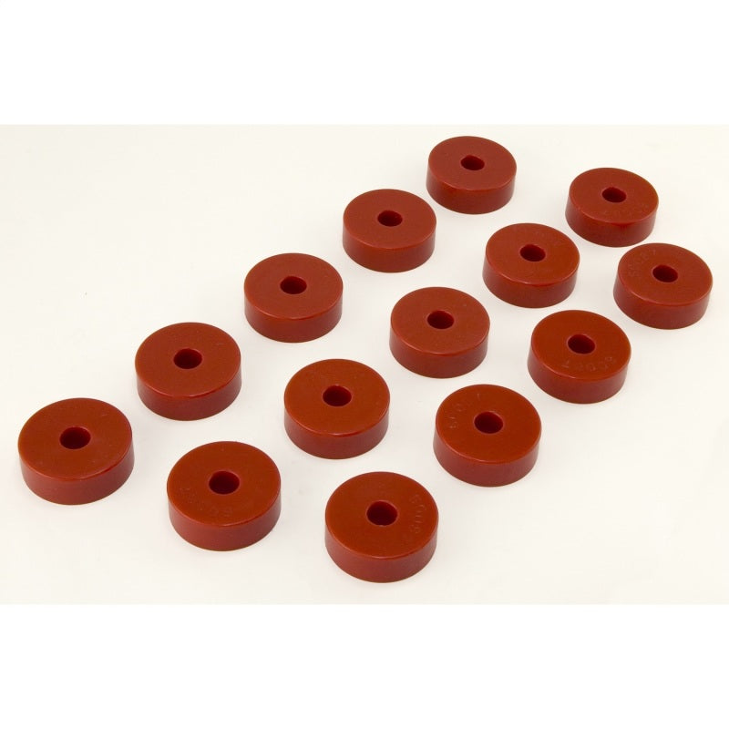 Kit de montage de carrosserie Rugged Ridge Rouge 55-73 CJ 14 pièces