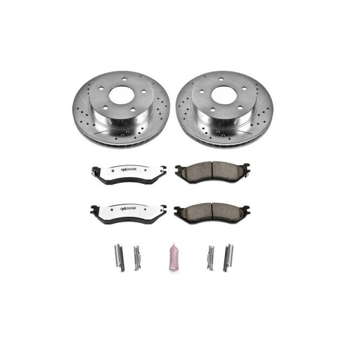 Kit de freins avant Power Stop 00-01 pour camion et remorquage Dodge Ram 1500 Z36