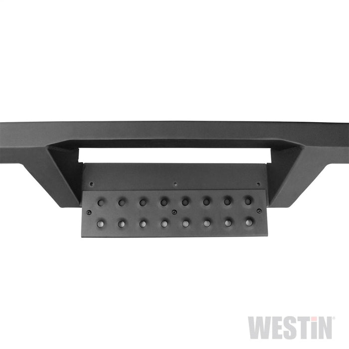 Westin/HDX 16-18 Nissan Titan XD Crew / 17-18 Titan Crew Cab Drop Nerf Step Bars - Textured Black