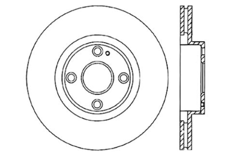 Disque de frein sport percé StopTech