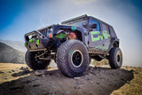 Garde-boue intérieur avant en aluminium DV8 Offroad 07-18 Jeep Wrangler JK - Noir