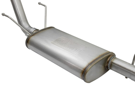 Échappements aFe MACHForce XP Cat Back SS Embouts noirs 05-12 Toyota Tacoma L4-2.7L