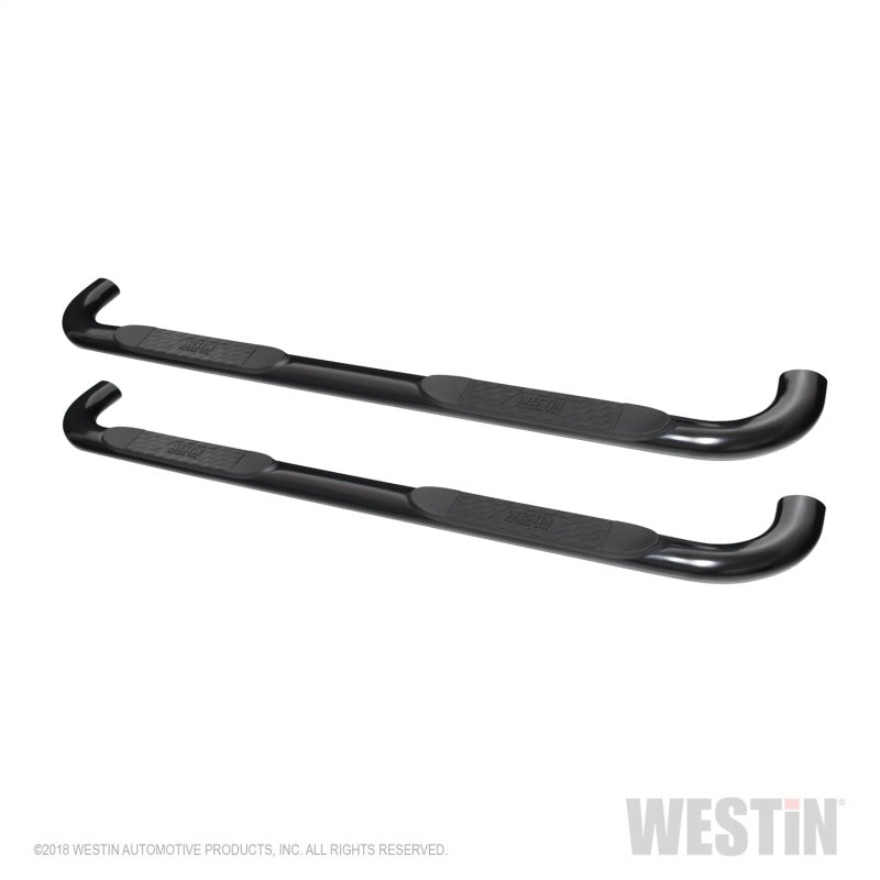 Marchepieds ovales Nerf Platinum 4 pour Chevrolet Silverado/Sierra 1500 Crew Cab 2019 de Westin - Noir