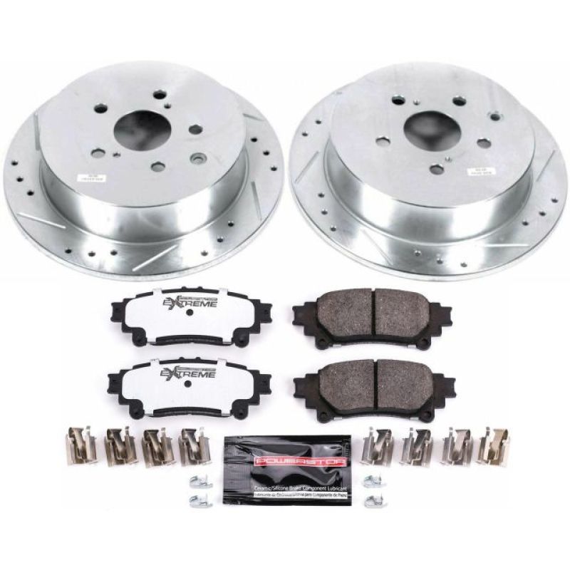 Kit de freins arrière pour camion et remorquage Power Stop 10-15 Lexus RX350 Z36