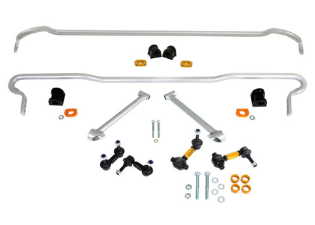 Kit de barres stabilisatrices avant et arrière Whiteline 22 mm pour Subaru WRX 08-10
