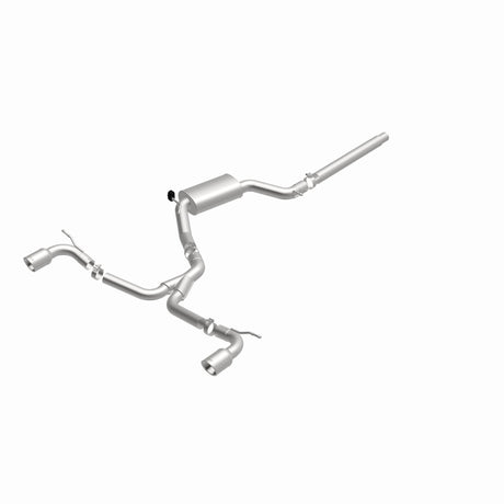 Embouts polis de 4 pouces pour sortie arrière double MagnaFlow SYS C/B 2015 VW GTI 2.0L Turbo
