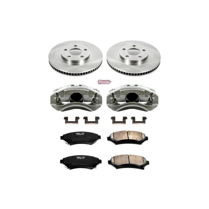 Kit de freins avant Autospecialty Power Stop 00-04 Buick LeSabre avec étriers