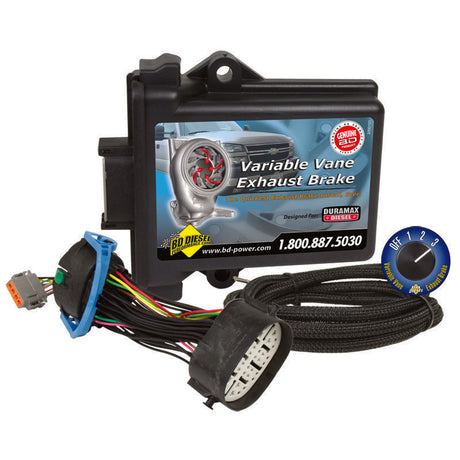 Frein d'échappement diesel à palettes variables BD - Chevy 2006-2007 LBZ Duramax