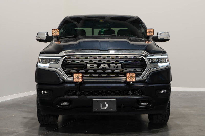 Kit d'éclairage à LED pour pare-chocs SS5 de Diode Dynamics pour Ram Sport 2019 à aujourd'hui - Combo blanc
