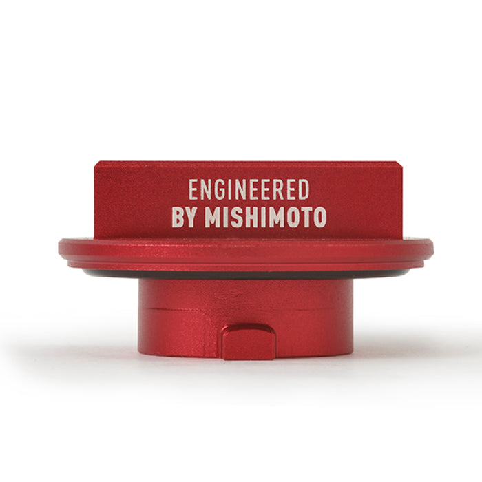 Bouchon de remplissage d'huile Mishimoto Mitsubishi Hoonigan - Rouge