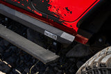 Jeep Wrangler JKU 4DR PowerStep XL 2007-2018 d'AMP Research - Noir (avec éclairage de style OEM)