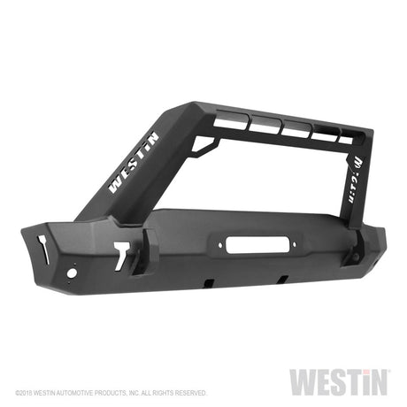 Pare-chocs avant Westin 18-19 Jeep Wrangler JL Stubby - Noir texturé