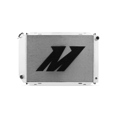 Radiateur manuel en aluminium Mishimoto 79-93 Ford Mustang Dual Pass