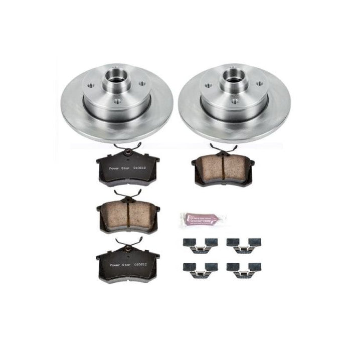 Power Stop 99-02 Volkswagen Cabrio Rear Autospecialty Brake Kit