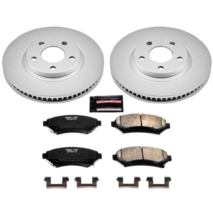 Kit de freins avant Power Stop 00-04 Buick LeSabre Z17 Evolution Geomet avec revêtement