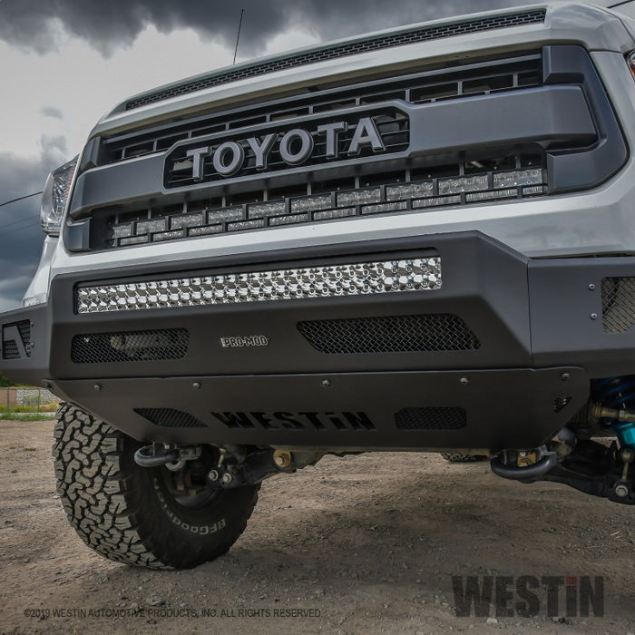 Pare-chocs avant Westin 14-21 Toyota Tundra Pro-Mod - Tex. Blk