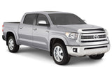 Élargisseurs de toit style OE Bushwacker 16-18 Toyota Tundra Fleetside - 4 pièces 66,7/78,7/97,6 po - Silver Sky