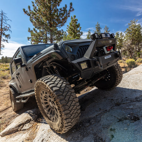 Pare-chocs avant court Go Rhino 07-20 Jeep Wrangler JL/JLU/JK/JKU/Gladiator JT Trailline