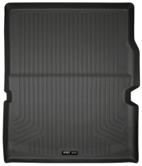 Doublure de coffre arrière noire Husky Liners 11-22 Dodge Durango WeatherBeater (3e rangée repliée)